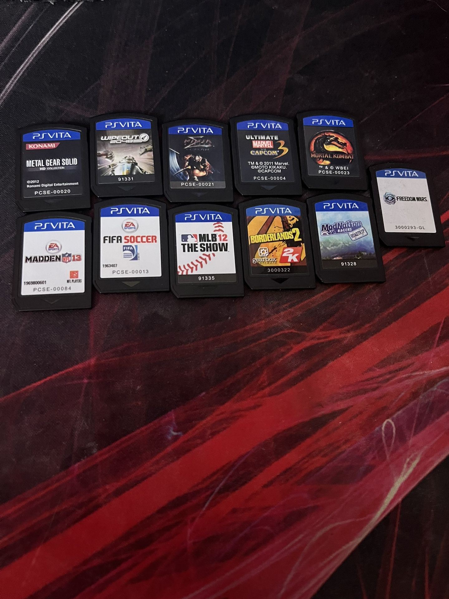 ps vita games and cases