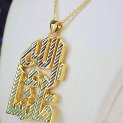 Necklace Plated 18 K Gold