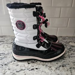 Girls Size 5 Totes Winter Ready Snow Boots NEW cond. Wore 1x 