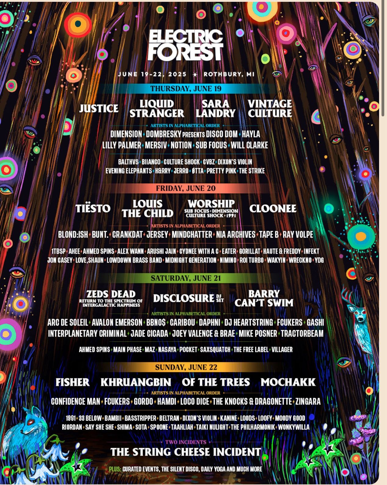 Electric Forest 2025