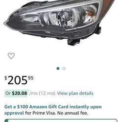Subaru Impreza Driver side Headlight 