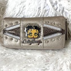 Betty Boop Wristlet, Gold