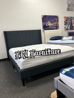 New queen bed frame with Mattres $299
