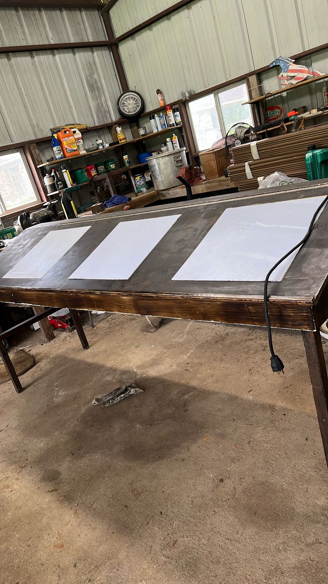 light transfer board