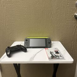Nintendo Switch with Pro Controller and one game 