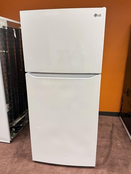 LG Top-Freezer 20 cu. Ft. Refrigerator w/ Multi-Air Flow and Reversible Door (White)