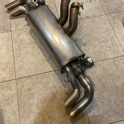 Flowmaster Exhaust With Tips And 2 Cutout Valves 