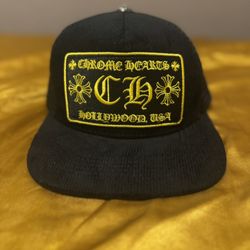 Chrome Hearts Hollywood Corduroy Trucker Cap