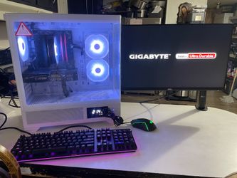 Gaming pc set up