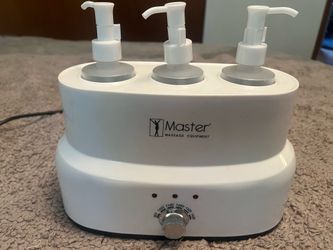 Master Massage 3-Bottle Oil/Lotion Warmer