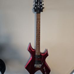 B.C. Rich Warlock Platinum Series [Metallic Red]