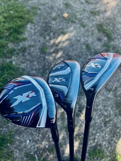 Callaway Xr 3 Fairway Wood, 3 & 4 Hybrids