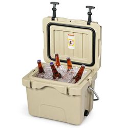 Ice Chest with Cup Holders for Camping Travel