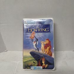 The Lion King  Vhs 