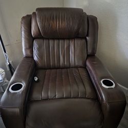 Brown Recliner 
