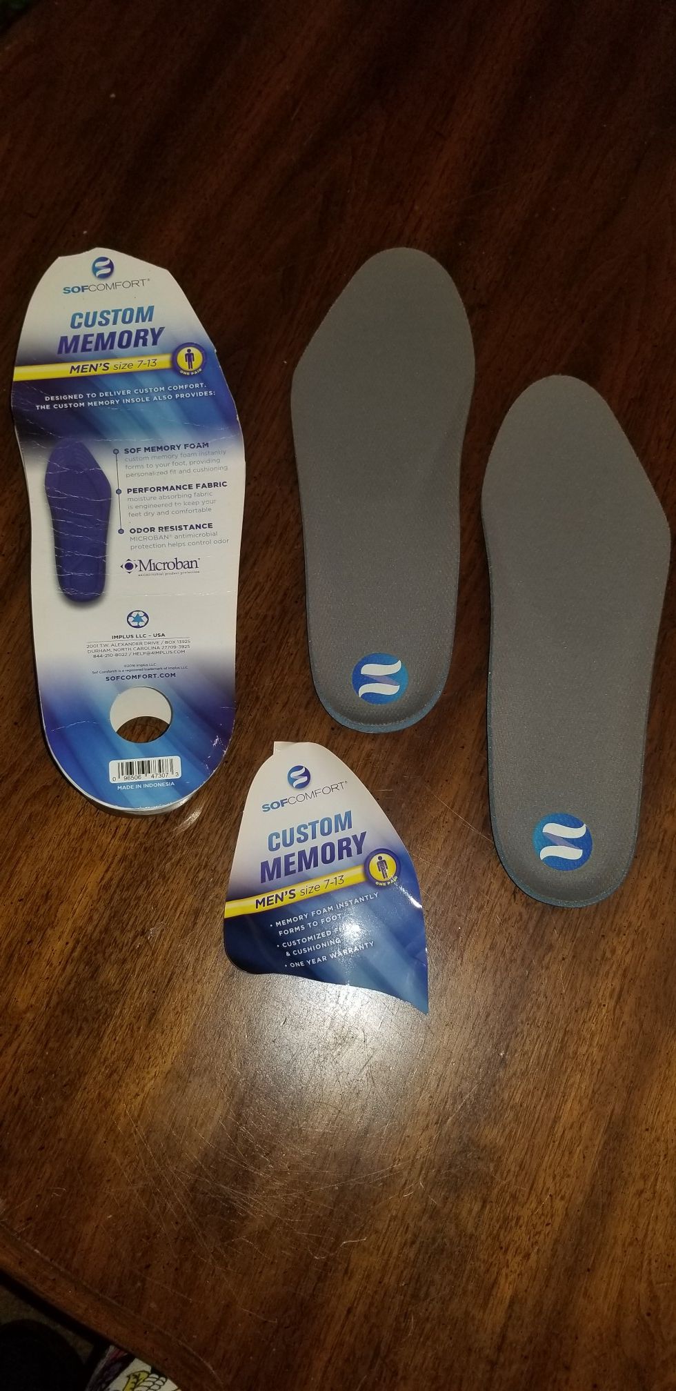 Shoe inserts - never used.