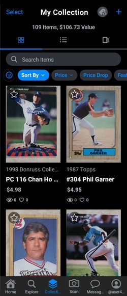 lot of 100+ Vintage baseball cards