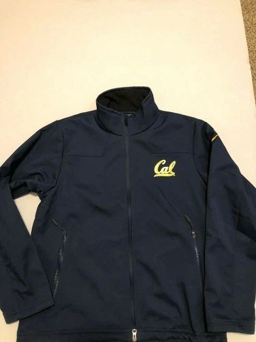 Nike California Golden Bears Navy Jacket Team Issued to Marcus Arroyo Used L