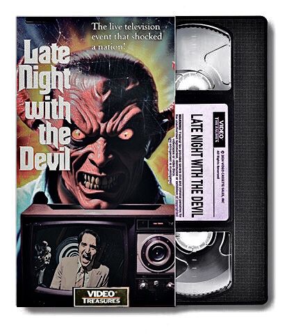Late Night With The Devil VHS TAPE