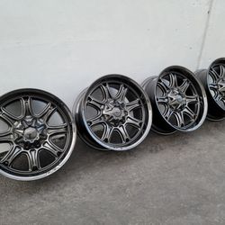20" Fuel Darkstar rims 20x9 