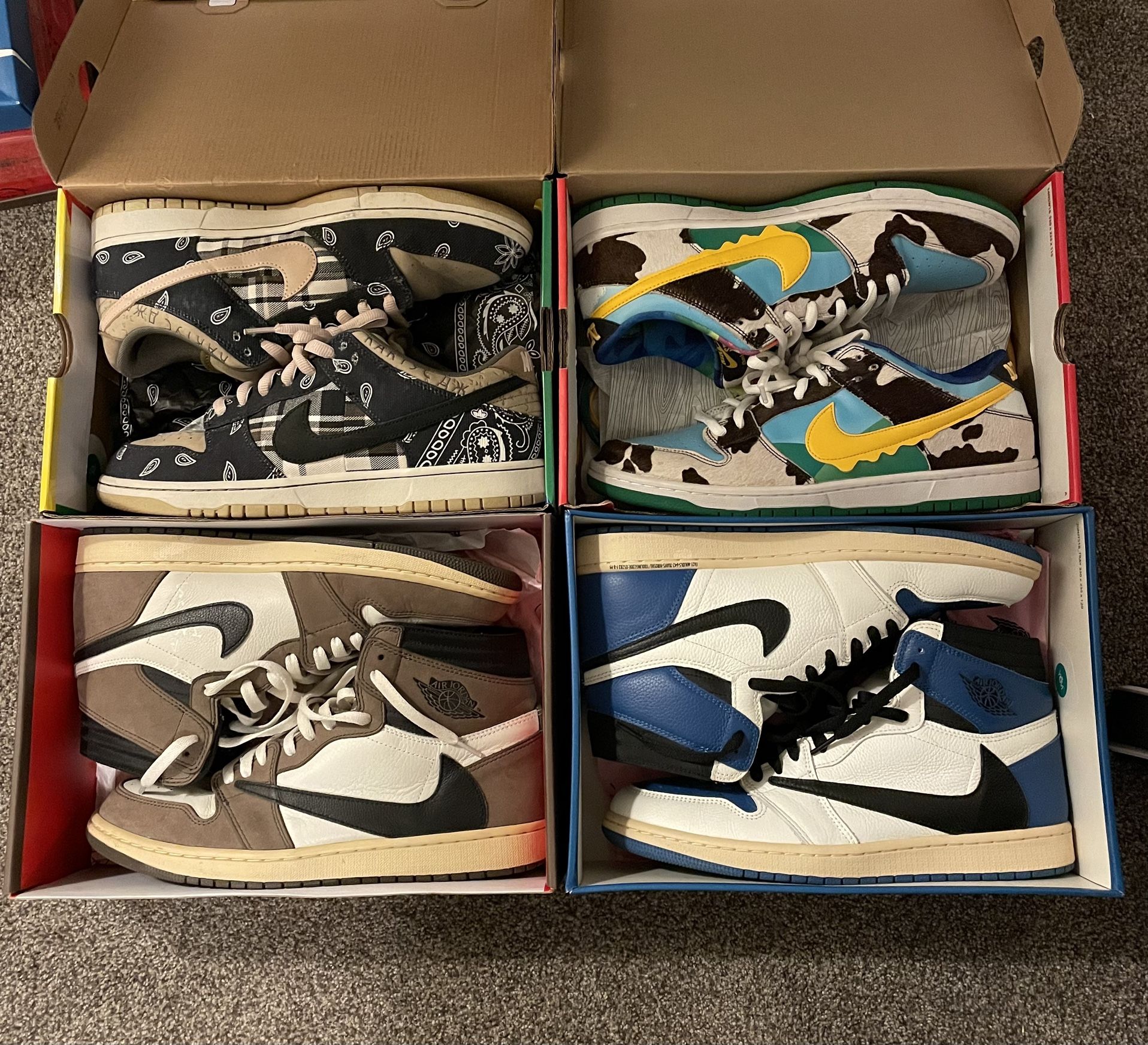 Travis Jordan 1 Size 12 All 1:1