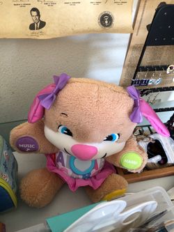 Fisher - Price Laugh & Learn Smart Stages Sis Puppy Plush