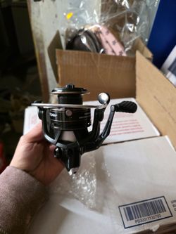Lews Spinning Fishing Reel Black