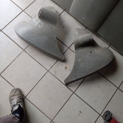 1963 thru 1967 C2 Corvette Left and right Front Park Light Panel GM NOS n