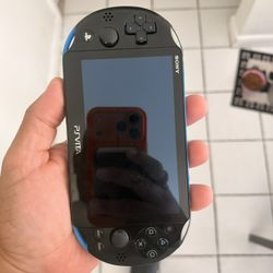 Blue And Black PS Vita 2000 For Sale.