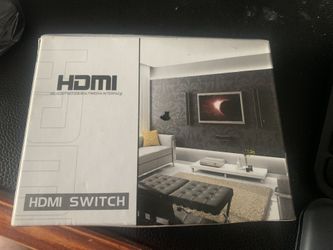 New And Unused HDMI 3x1 Switcher