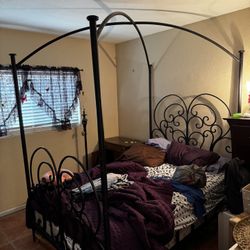 Wrought Iron Bed Frame Queen Size