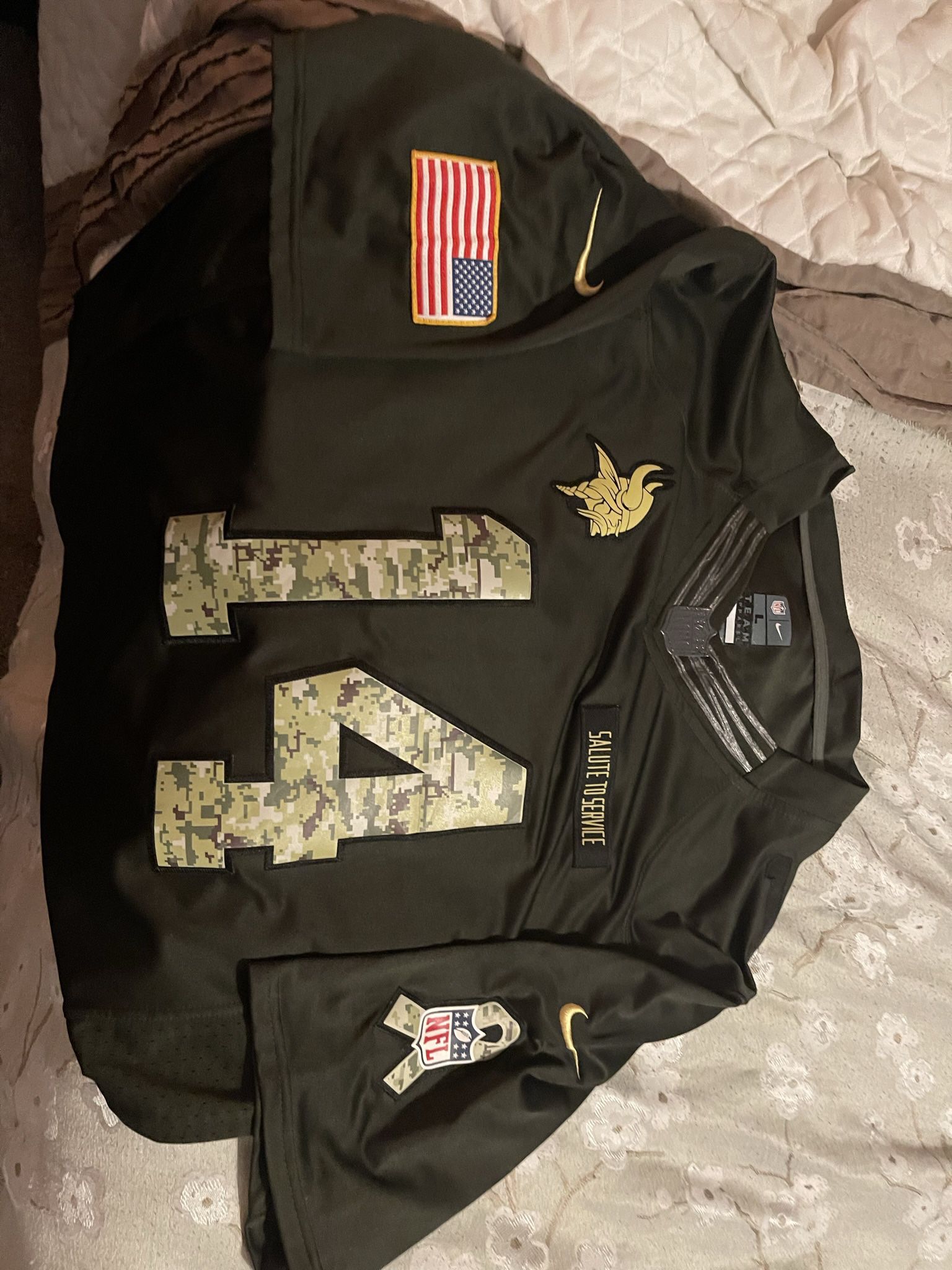 Stephon Diggs  Salute To Service Jersey