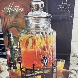 Glass Beverage Dispenser