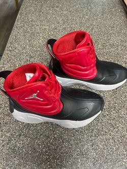 Nike Jordan Drip 23 Bred Kids rain boots Size 1Y