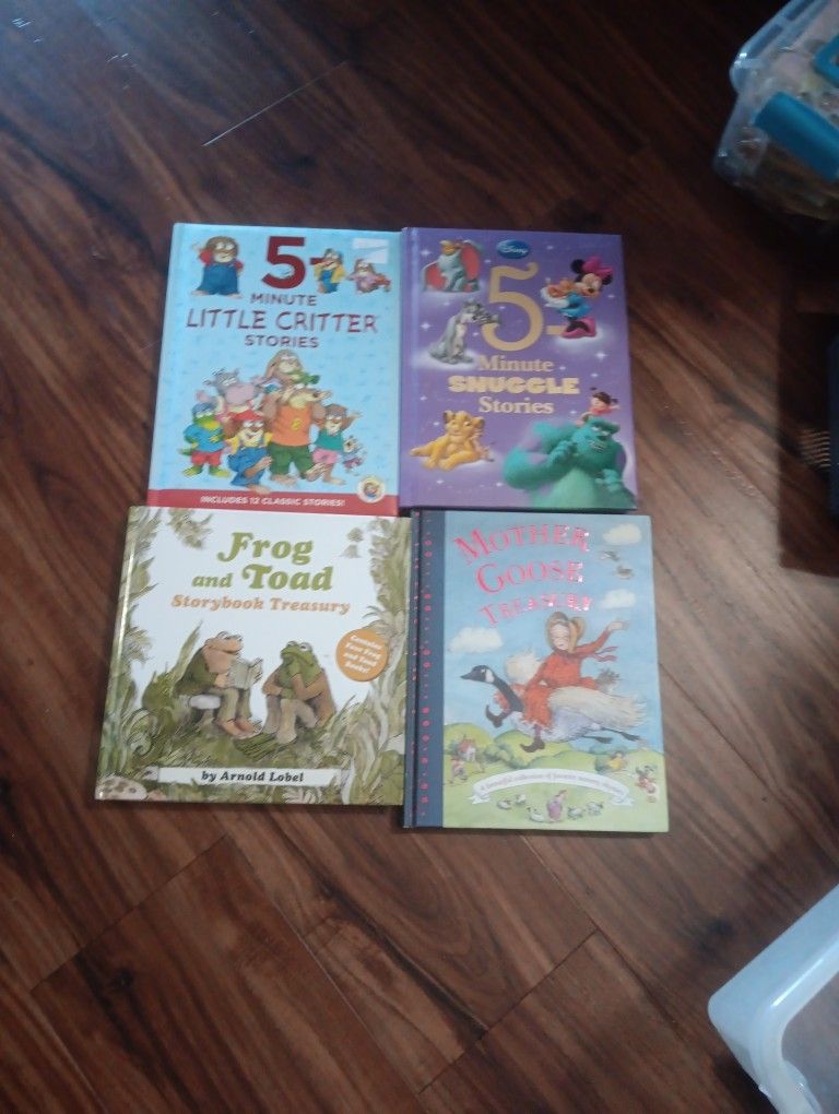 4 Hard Cover Books For Kids $12 OBO