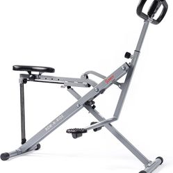 Sunny Health & Fitness Squat Assist Row-N-Ride® Trainer for Glutes Workout