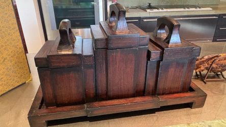 Wood container