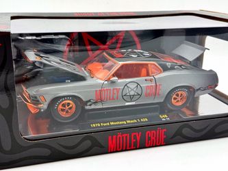 (RARE CHASE) M2 1:24 Scale Diecast Model - 1970 Ford Mustang Mach 1 428 (Motley Crue)