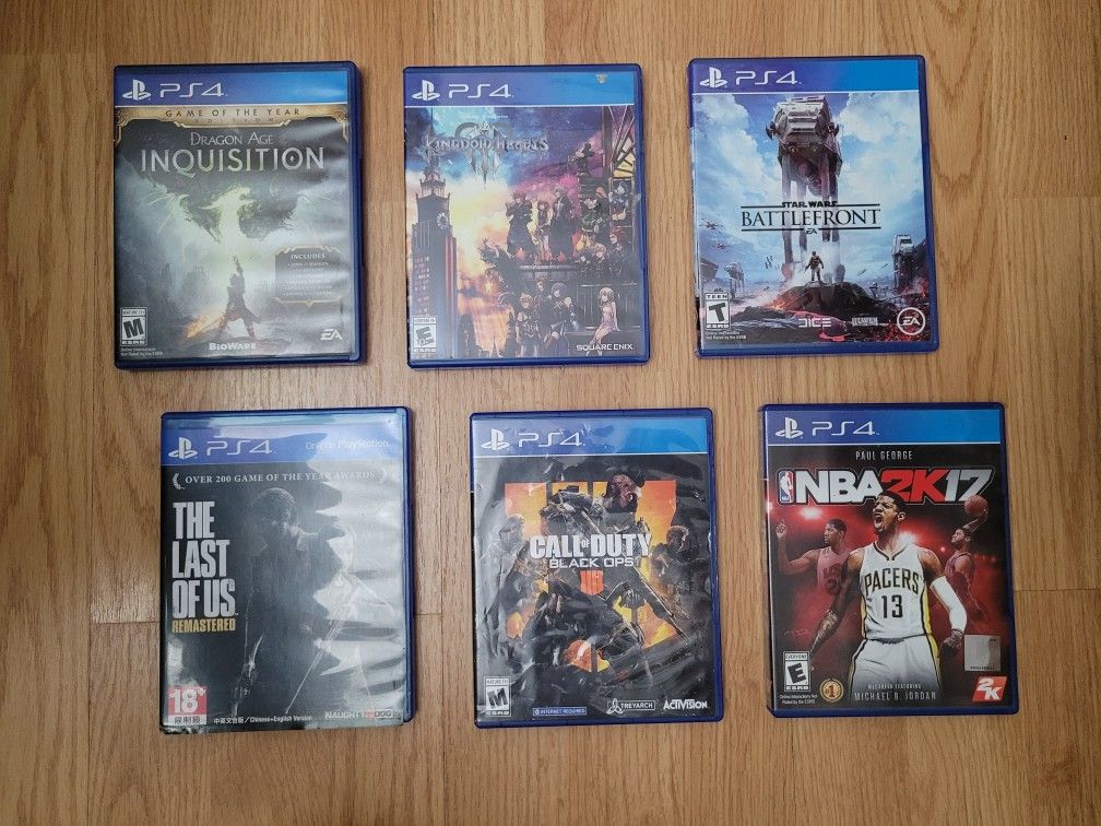 PS4 Playstation 4 Games