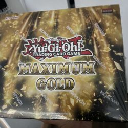 Maximum Gold Display Box