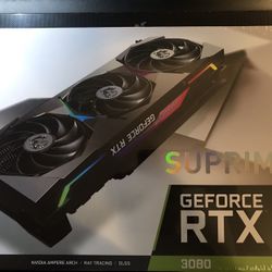 MSI GeForce RTX 3080 SUPRIM X 10 GB GDDR6X