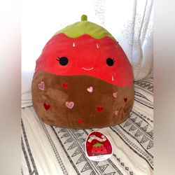 Scarlet Chocolate Covered Strawberry Squishmallows