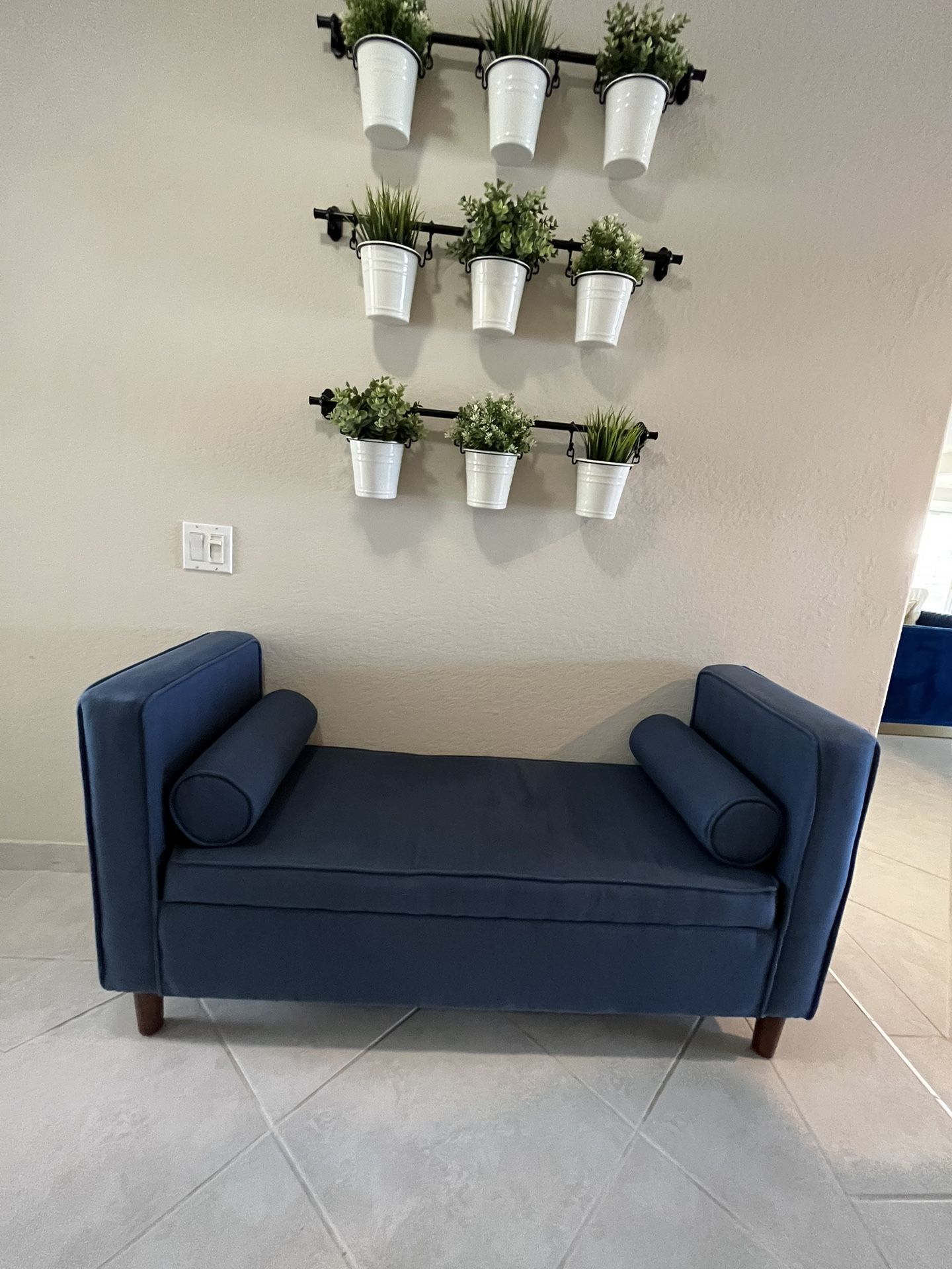 Blue Bench Couch