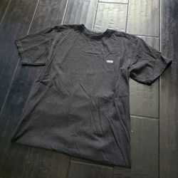 Vans Small Logo Black Shirt