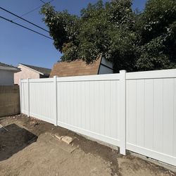 Vinyl Fence 