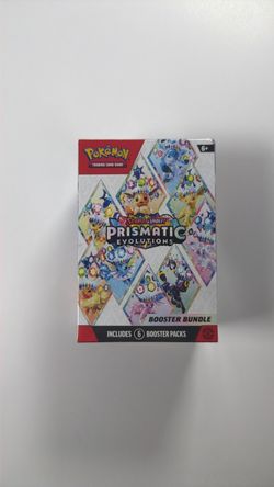 New Pokemon Prismatic Evolutions Booster Bundle