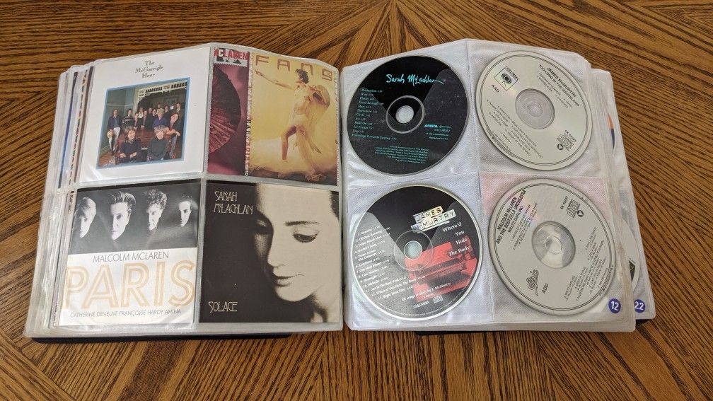 Large Book Of CDs With Artist Starting With "M" Classical, Jazz, Rock Etc...