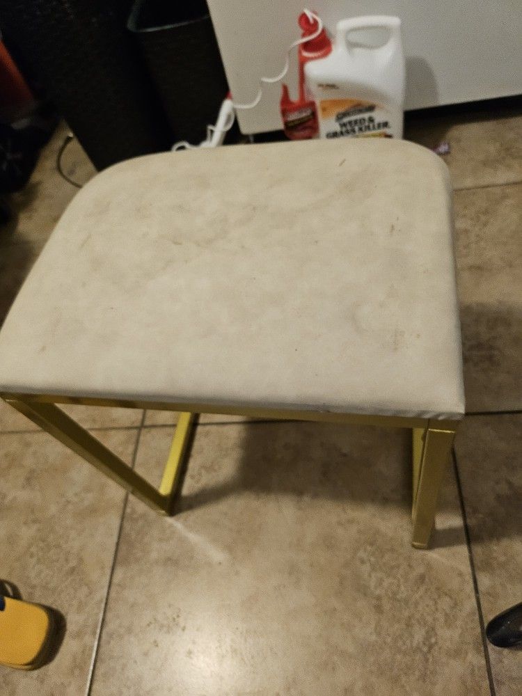 Small Stool Padded Seat