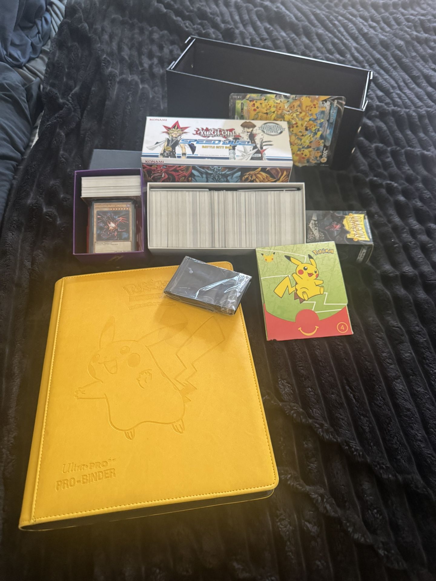 Pokemon And Yugioh Cards