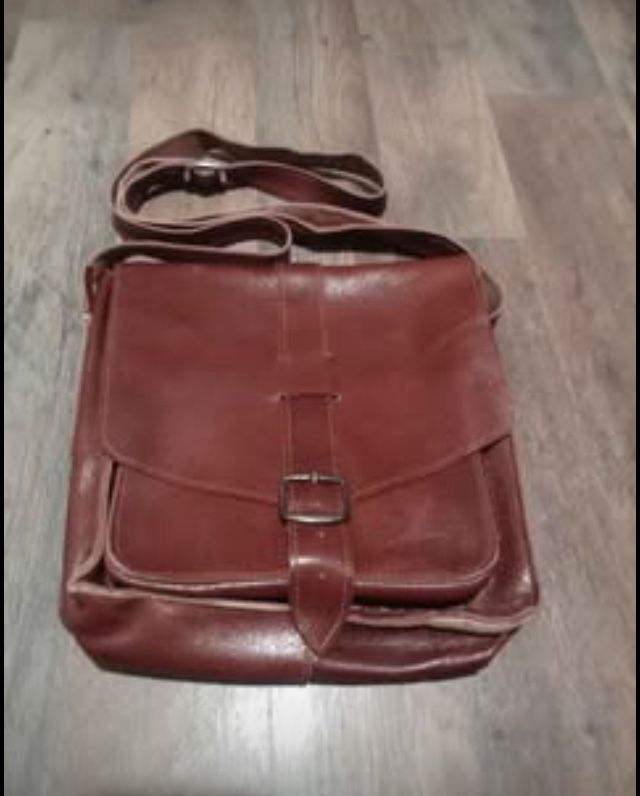 Authentic Handmade Camel Leather Bag